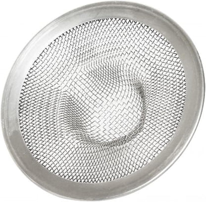 Stainless Steel Sink Strainer Narrow Rim- Kitchen Mesh Strainer Kitchen Sink Drain Strainer Hair Catcher for Bathroom Sink Utility Slop Laundry