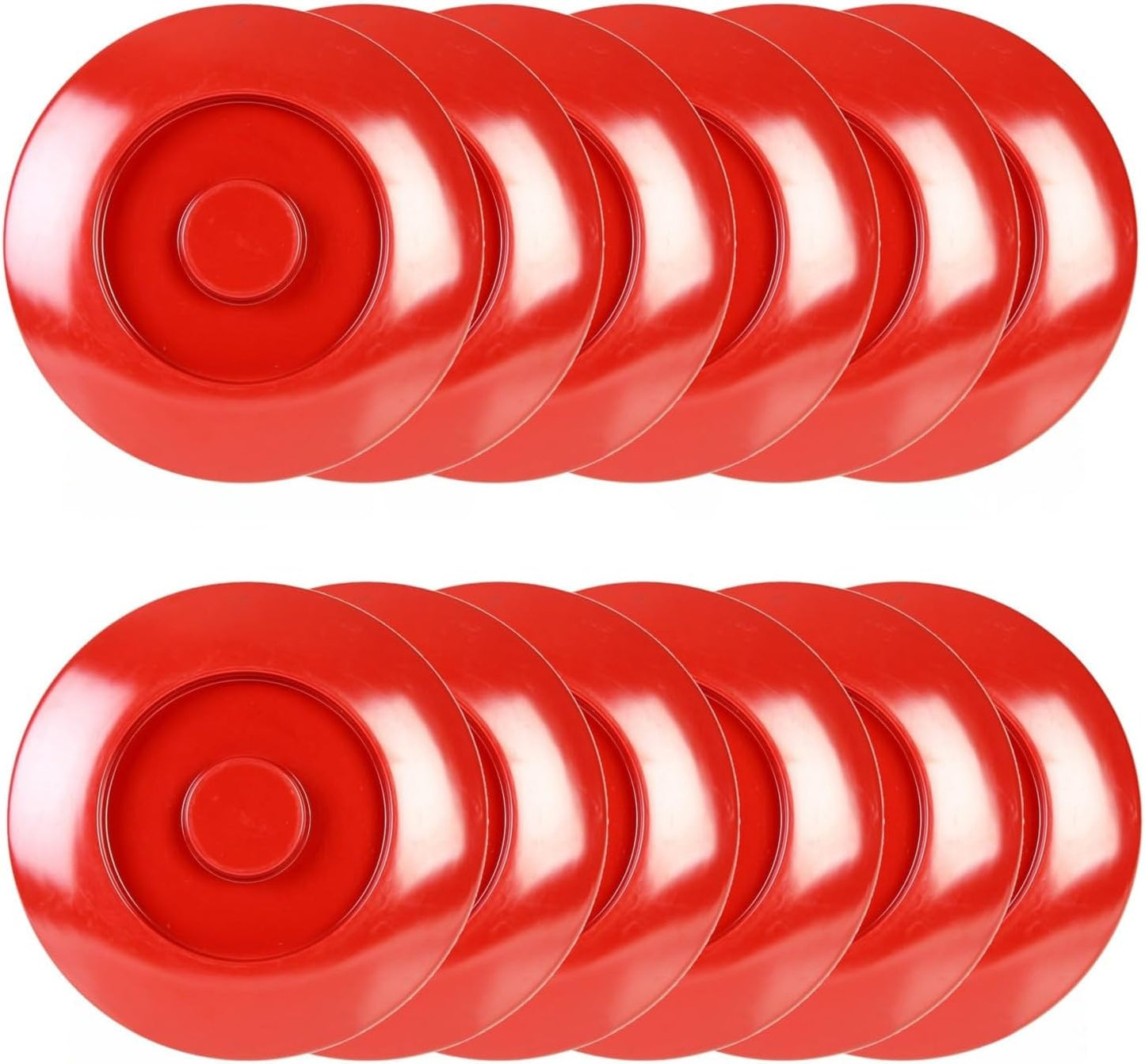 8-1/4” Tortilla Server with Lid Melamine Set of 12 - Tortilla/Pancake Keeper Food Container Perfect for Keeping Tortillas Pancakes and Waffles Warm Dishwasher Safe