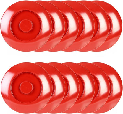 8-1/4” Tortilla Server with Lid Melamine Set of 12 - Tortilla/Pancake Keeper Food Container Perfect for Keeping Tortillas Pancakes and Waffles Warm Dishwasher Safe