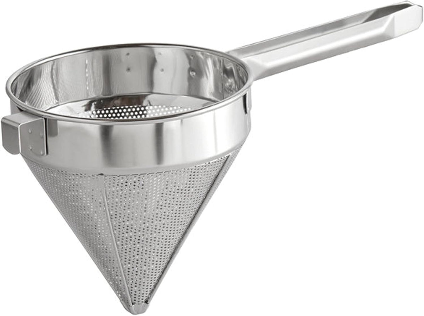 Stainless Steel China Cap Strainer - Cone Shaped Strainer Food Strainer Juice Strainer Kitchen Tools Food Colander For Straining Seeds Beans Sauces & More