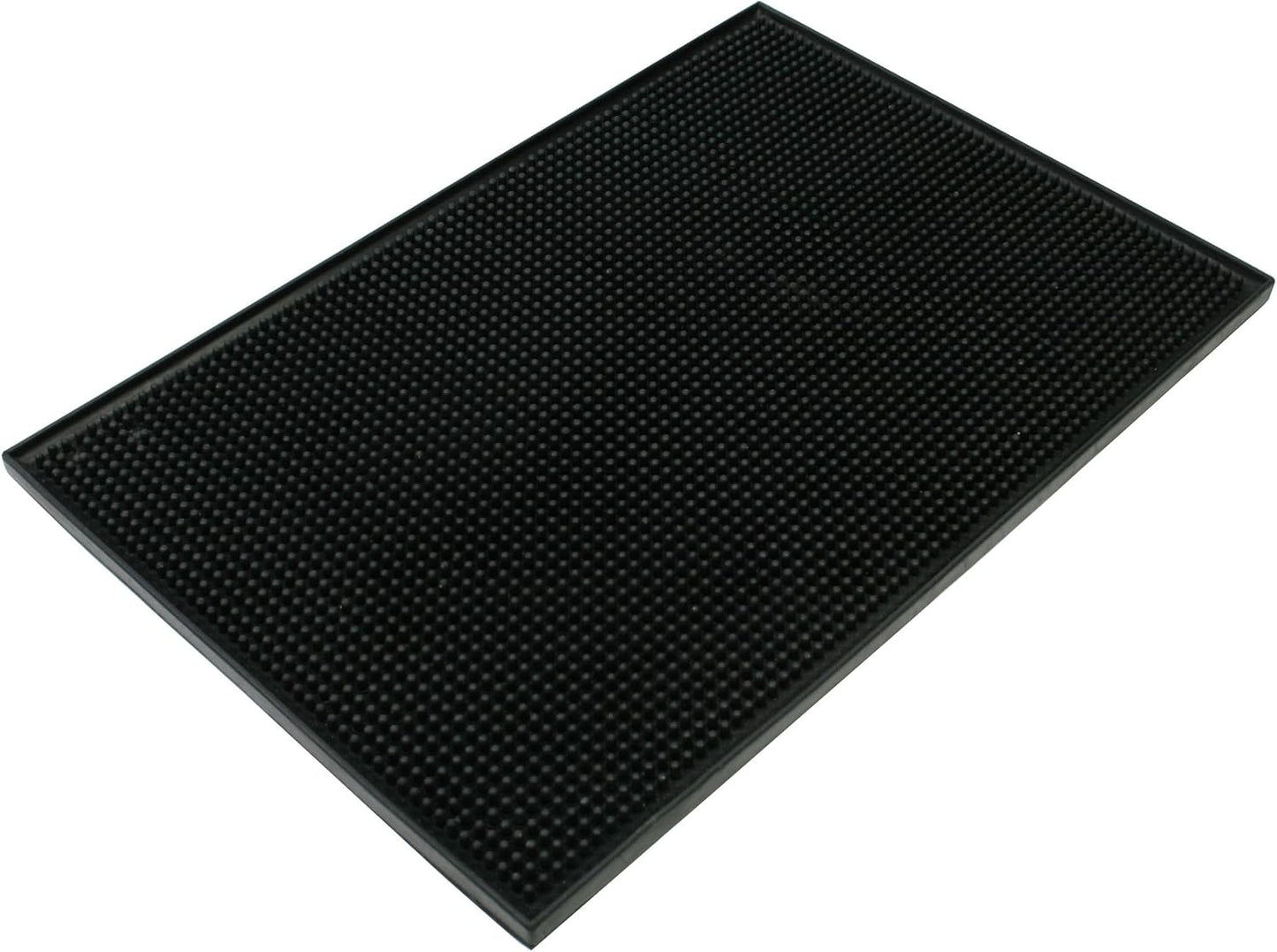 18" x 12" Large Rubber Bar Service No-Slip Mat - Heavy Duty Dish Drying Mat CounterBar Service Spill Mat Countertop Drip Mat Perfect for Bars Home & Restaurants