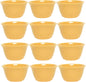 Bouillon Cup Color Melamine Set of 12- Dishwasher Safe Break-Resistant Reusable Bowls Serving Soup Bowl Broth Cups Soup Bowls Ice Cream Dipping Sauce