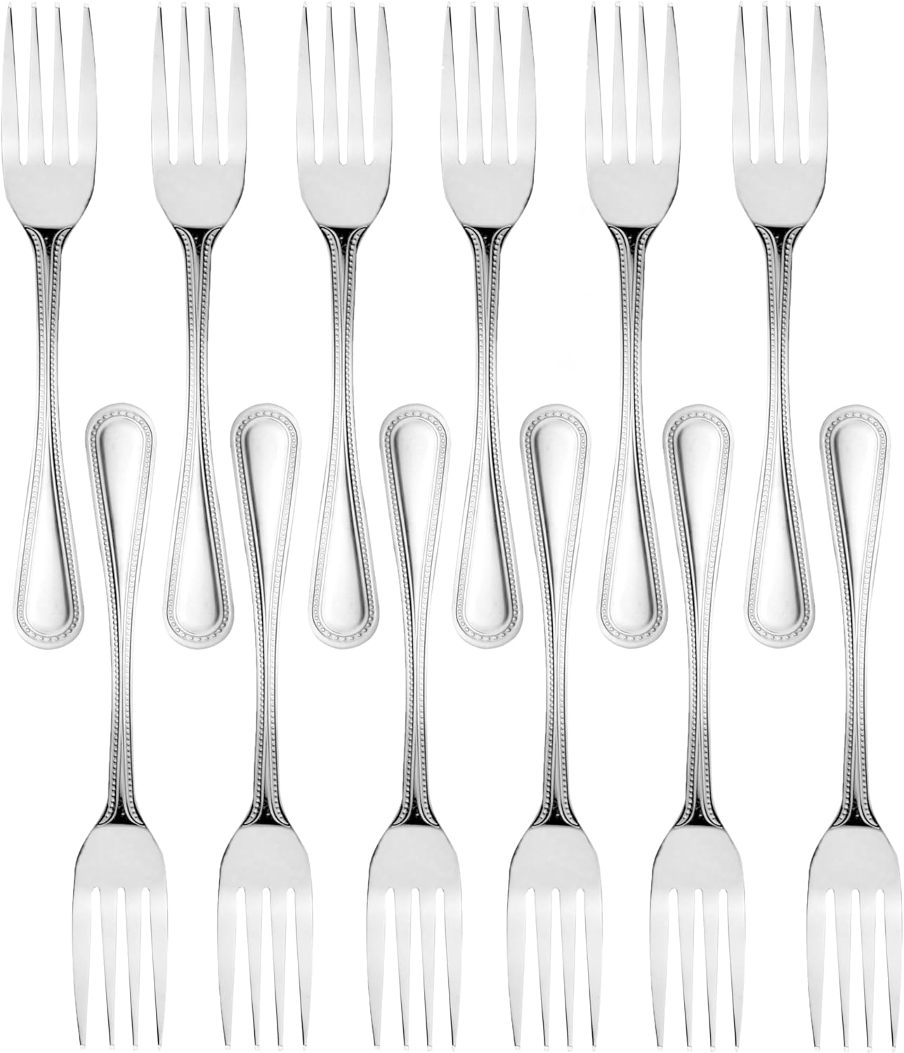 Jewel Stainless Steel Set of 12-  Flatware Cutlery Kitchen Tableware Set for Home and Restaurant