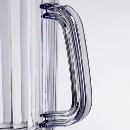 Three Spouts Water Pitcher Polycarbonate Clear Color Set of 2 - Beverage Serveware Carafe Clear Pitcher for Mimosa Bar Brunch Cold Water Juice Milk Iced Tea Lemonade