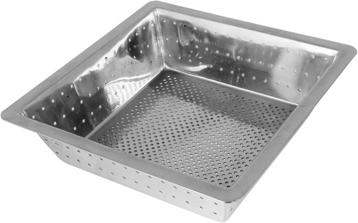 Stainless Steel Floor Sink Basket- Square Screens Strainer Sink Drain Cover Suitable for Kitchen Restaurant Bar Buffet