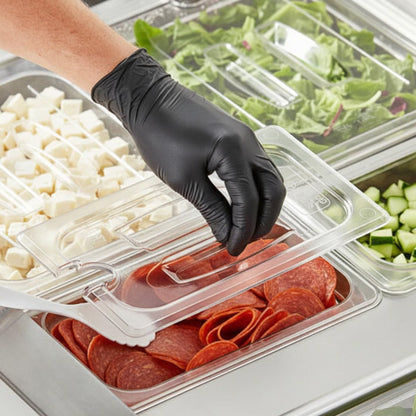 Solid Polycarbonate Food Pan Lid - Food Storage Container Cover Restaurant Commercial Hotel Pans Cover for Food Prep Fruits Vegetables Beans Corns
