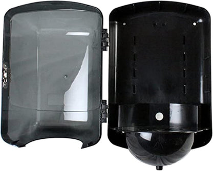 9 1/2" X 8 1/2" X 13 1/2" CenterPull Towel Dispenser with Key Lock- Wall Mount Paper Towel Dispenser Commercial Hand Paper Towel Holder for Bathroom Restroom