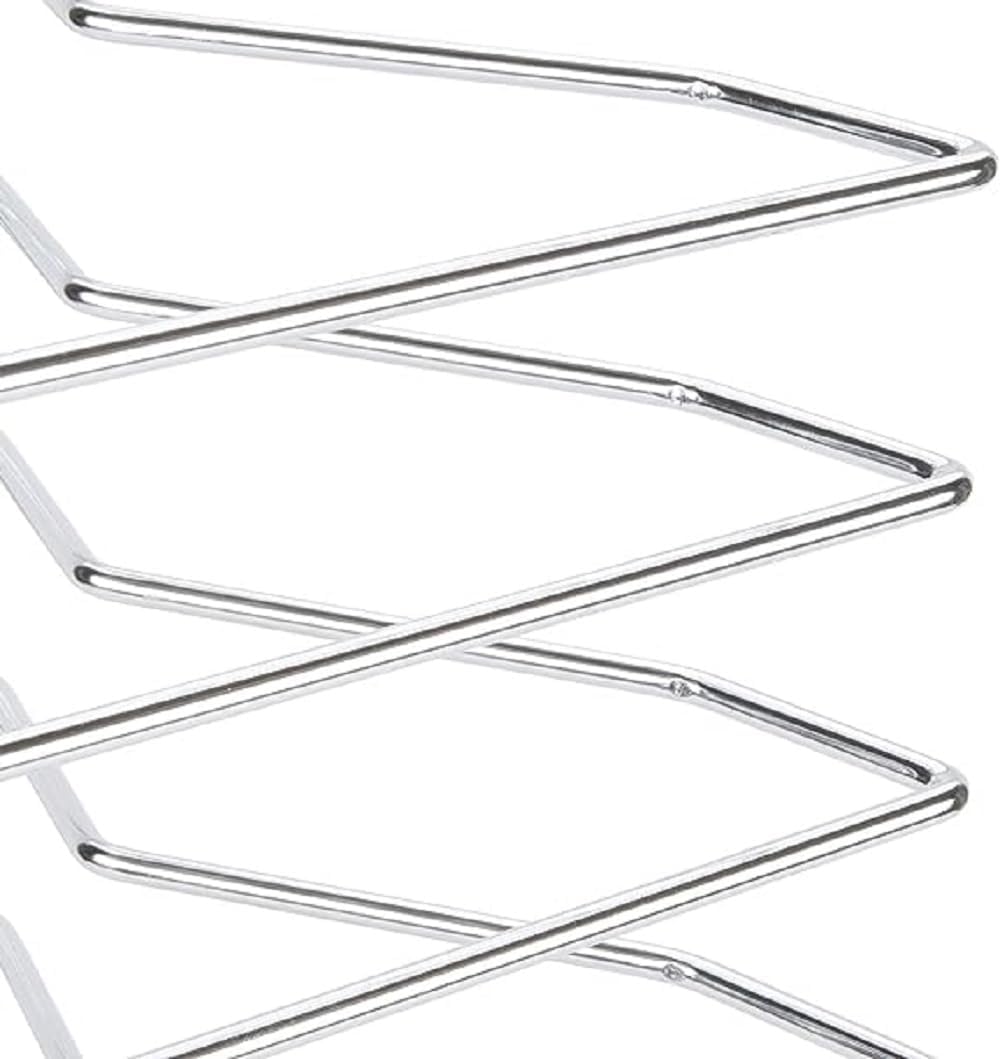 15 Tier Pizza Pan Rack Chrome Plated - Pizza Pan Rack Holder Safe Sturdy 15- Slot Pizza Pan Rack for Pizza Pan Pizza Trays Pizza Screens for Home Kitchen Restaurant Catering