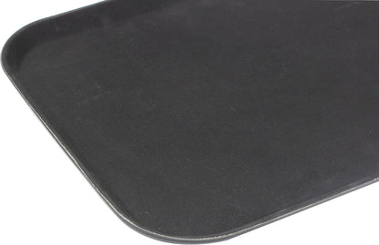 14" x 18" Rectangular Service Tray Fiberglass Non Slip Surface Service Trays Restaurant Tray Plastic Food Meals Server Tray for Home Kitchen Restaurant Cafeteria Bar Hotel