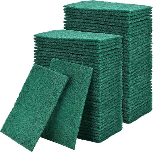 9" x 6" x 1/4" Scrubbing Pad 27g - Cleaning Scrub Sponge Scouring Pads for Kitchen Dishes Cleaning Reusable Household Scrub Pads for Kitchen and Dish Cleaning Tool