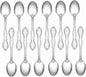 Sunflower Stainless Steel Set of 12- Silverware Dishwasher Safe Stainless Steel Flatware Cutlery Kitchen Tableware Set for Home and Restaurant