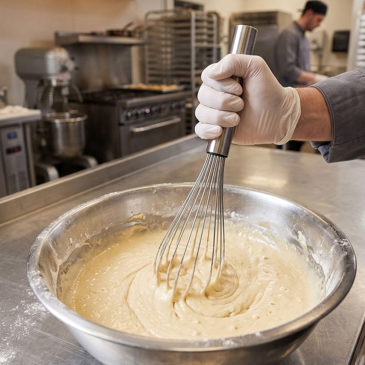 Stainless Steel Whip/Whisk - Kitchen Wire Whisk Kitchen Whisk Balloon for Whisking Beating Blending Ingredients and Mixing Sauces Whisk for Cooking