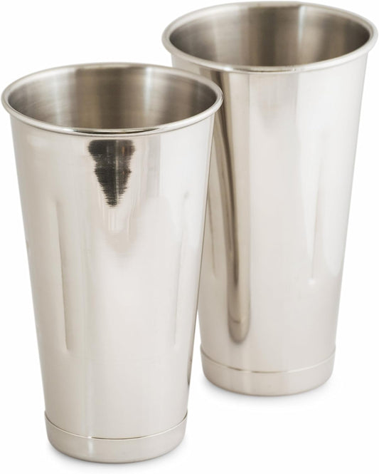 Set of 2 Stainless Steel 30 oz Bar Shaker - Cocktail Shaker - Malt Cup