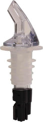Measured Liquor Pourer with Tail Acrylonitrile Set of 12 - Cocktail Shot Dispenser Liquor Bottle Pourers Alcohol Liquor Pourers Bar Bartender Accessories