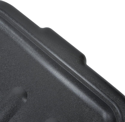 Plastic Bus Box/Tub Lid fits 20-1/2" x 15-1/2" x 5" and 20-1/2" x 15-1/2" x 7" Bus Tub - Heavy Duty Plastic Restaurant Tub Lid for Kitchen Organization Storage