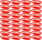9-3/8" Oval Fast Food Basket Plastic - Fry Fast Food Reusable Foodservice Restaurant Diner Tray Plates Restaurant Deli Serving Chicken Burgers Sandwiches & Fries