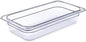 Deep Food Pan Polycarbonate - Food Storage Containers Commercial Hotel Plastic Food Pans Catering Buffets and Restaurants for Fruits Vegetables Beans Corns