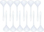 12” Kitchen Utensil White Color Melamine Set of 12 - Cookware Kitchen Gadgets Utensil Dishwasher Safe Great for Cooking Serving