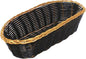 Hand-Woven Bread Basket - Restaurant Woven Food Serving Basket for Fruit Bread Serving Basket Decorative Basket Perfect for Cafe Home and Restaurants
