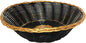 Hand-Woven Bread Basket - Restaurant Woven Food Serving Basket for Fruit Bread Serving Basket Decorative Basket Perfect for Cafe Home and Restaurants