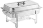 Stainless Steel Chafing Dish Complete Set - Food Warmer Chafers and Buffet Warmer Sets for Catering Event Party Holiday Buffet Weddings Catering