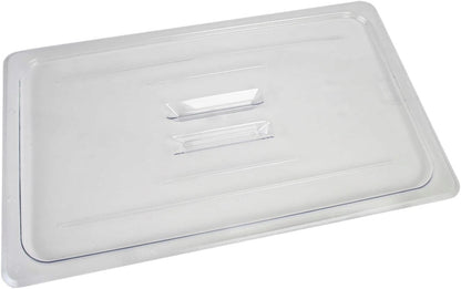 Solid Polycarbonate Food Pan Lid - Food Storage Container Cover Restaurant Commercial Hotel Pans Cover for Food Prep Fruits Vegetables Beans Corns