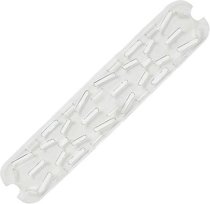 Polycarbonate Food Pan Drain Shelf - Food Storage Box Drain Shelf for Restaurant Hotel Pans Food Prep Fruits Vegetables Beans Corns Restaurant Kitchen