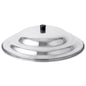 Aluminum Wok Cover Lid - Frying Pan Cover Pan Cover Wok Lid Woks Asian Cookware Aluminum Dome Shaped Cover For Home Kitchen and Restaurants