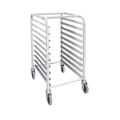 Aluminium Sheet Pan/Bun Pan Rack - Full or Half Size Sheet Pan Rack with Locking Wheels Bakery Rack for Kitchen Baking Equipment Restaurant Pizzeria