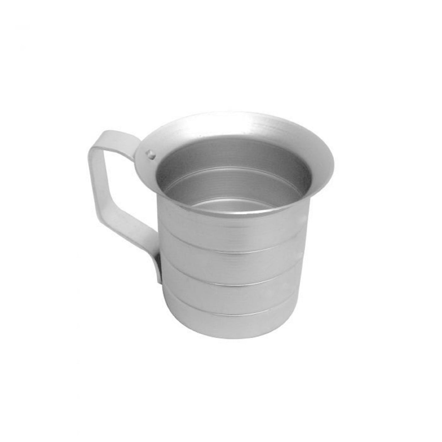 Liquid Measure Cup Aluminum with Riveted Handle - Measuring Cup for Cooking Baking Kitchen or Restaurant Easy To Read for Liquid Metal Measuring Cup Essential Kitchen Tool