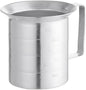 Liquid Measure Cup Aluminum with Riveted Handle - Measuring Cup for Cooking Baking Kitchen or Restaurant Easy To Read for Liquid Metal Measuring Cup Essential Kitchen Tool