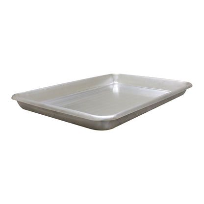 All-Purpose Aluminum Bake & Roasting Pan with Foldable Handles – 26-1/4" x 18-1/4" – Versatile Baking Tray & Roaster for Cookies, Cakes, Chicken, and More – Perfect for Oven Baking & Roasting