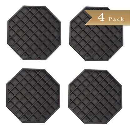 Drip Tray Octagon Shape Polypropylene Black Color - Bar Countertop Coffee Drip Tray with Honeycomb Grid Octagon Dishwasher Safe