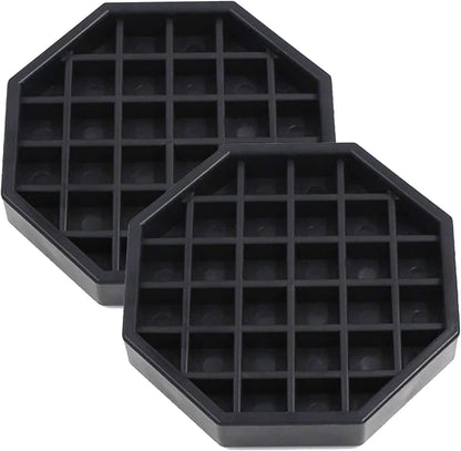 Drip Tray Octagon Shape Polypropylene Black Color - Bar Countertop Coffee Drip Tray with Honeycomb Grid Octagon Dishwasher Safe