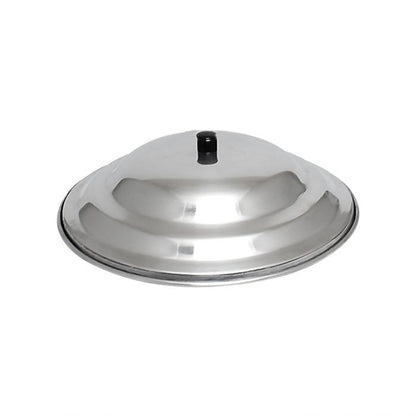 Aluminum Wok Cover Lid - Frying Pan Cover Pan Cover Wok Lid Woks Asian Cookware Aluminum Dome Shaped Cover For Home Kitchen and Restaurants