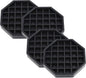 Drip Tray Octagon Shape Polypropylene Black Color - Bar Countertop Coffee Drip Tray with Honeycomb Grid Octagon Dishwasher Safe