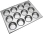 Muffin Baking Pan 3-1/2 oz each cup Aluminum - Cupcake Baking Pan Bakeware Cupcake Pan Great for Making Muffin Cakes Tart Bread Shortcakes Brownies for Home and Kitchen