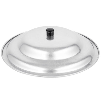Aluminum Wok Cover Lid - Frying Pan Cover Pan Cover Wok Lid Woks Asian Cookware Aluminum Dome Shaped Cover For Home Kitchen and Restaurants