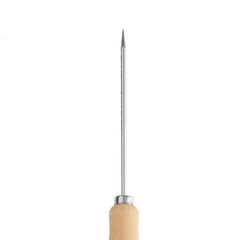 TrueCraftware ? Commercial Grade 8- inch Ice Pick, Stainless Steel with Wooden Handle, Heavy Duty
