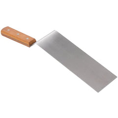 TrueCraftware ? 10- inch Commercial Grade Solid Blade Turner, Stainless Steel with Wooden Handle