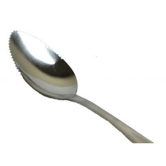 TrueCraftware ? Set of 12 - Grapefruit Spoon with Serrated Edge, Stainless Steel 18/0