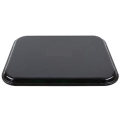 TrueCraftware ? 14? x 18? Rectangular Rubber Lined Non-Slip Tray, Plastic Black Color- Serving Tray Serving Coffee Appetizer Breakfast Perfect for Kitchen Caf? Hotel and Restaurants