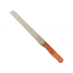 TrueCraftware ?Set of 12-8 1/2-inch Heavy duty Bread Knife Stainless Steel 1.8mm Thickness - Wooden Handle