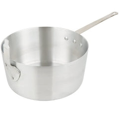 TrueCraftware ? 10 qt Aluminum Fryer SaucePan with Front Stem Catcher- Even Heat Distribution Deep Fryer for Fast Cooking and Easy Cleaning for Soup Pot French Fries Stews