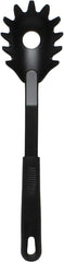 TrueCraftware ? 11 3/8" Pasta Fork, High-Heat Nylon & Polypropylene Handle, Heat Resistant up to 410?F, Black Color