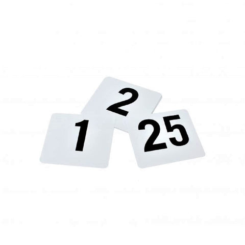 TrueCraftware- Double Side 1-25 Plastic Table Numbers 4