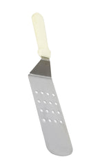 TrueCraftware ? 8 1/2 X 3 X 15- inch Stainless Steel, Flexible Perforated Turner with Plastic Handle