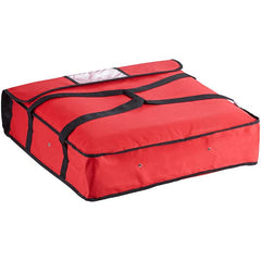TrueCraftware ?Commercial Grade 24" x 24" Insulated Pizza Bag, Holds 2 of 22" Pizza, Leatheroid's PVC with Nylon Edges Exterior with 1" Foam Interior for better heat retention