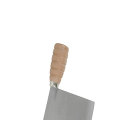 TrueCraftware - 8-1/4" Cast Iron Ping Knife/Cleaver with Wooden Handle, Meat, Bone Chopper for Home Kitchen and Restaurant