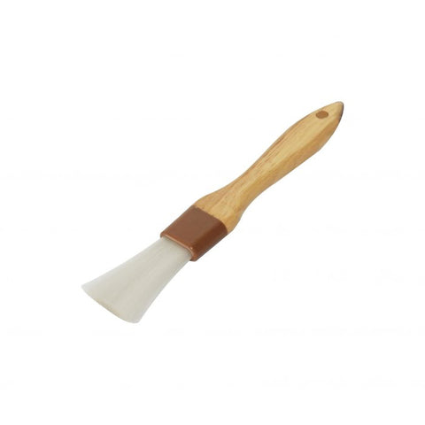 TrueCraftware 1? Nylon Bristles Flat Head Pastry Brush with Wooden Handle- Multi-Pastry Brush Basting Oil Brush Barbecue Oil Brush for Spreading Butter Cooking Baking Brush